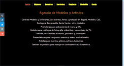 Desktop Screenshot of modelosyartistas.com